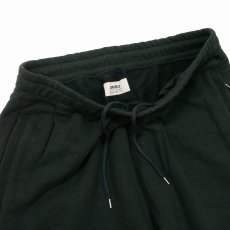 画像4: DAIRIKU/Silk-Cotton Wide Sweater Pants（Black）［ワイドスウェットパンツ-26秋冬］ (4)