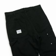 画像5: DAIRIKU/"Flare" Vintage Wash Painter Chino Pants（Black）［"フレア"ヴィンテージウォッシュペインターチノパン-26秋冬］ (5)