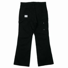 画像2: DAIRIKU/"Flare" Vintage Wash Painter Chino Pants（Black）［"フレア"ヴィンテージウォッシュペインターチノパン-26秋冬］ (2)