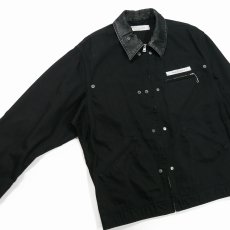 画像3: DAIRIKU/"Dairiku Work Wear" Vintage Wash Jacket（Black）［ヴィンテージウォッシュJKT-26秋冬］ (3)