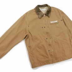 画像3: DAIRIKU/"Dairiku Work Wear" Vintage Wash Jacket（Beige）［ヴィンテージウォッシュJKT-26秋冬］ (3)