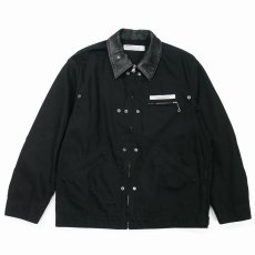 画像1: DAIRIKU/"Dairiku Work Wear" Vintage Wash Jacket（Black）［ヴィンテージウォッシュJKT-26秋冬］ (1)