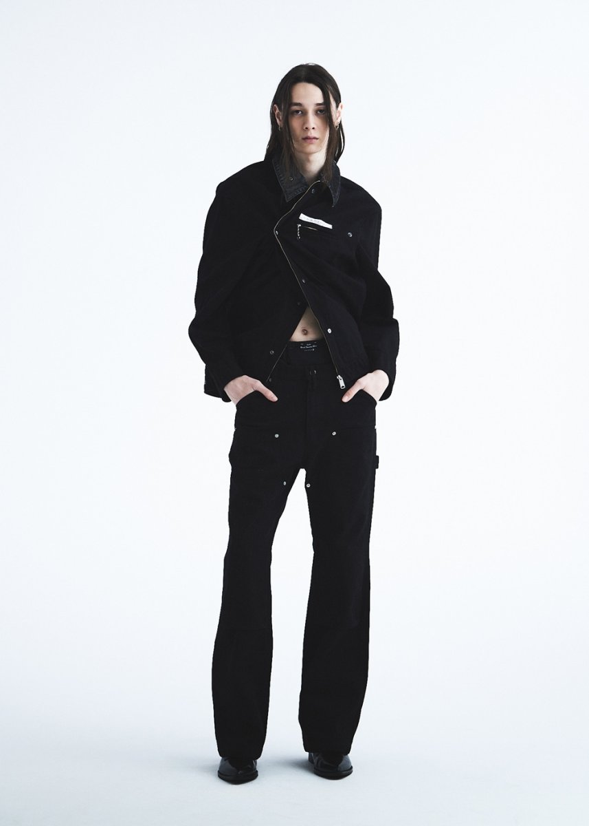 画像7: DAIRIKU/"Dairiku Work Wear" Vintage Wash Jacket（Black）［ヴィンテージウォッシュJKT-26秋冬］ (7)