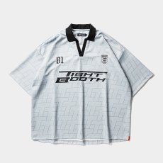 画像1: TIGHTBOOTH/JERSEY OPEN POLO（Gray）［ジャージオープンポロ-26夏］ (1)