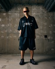 画像9: TIGHTBOOTH/JERSEY OPEN POLO（Black）［ジャージオープンポロ-26夏］ (9)