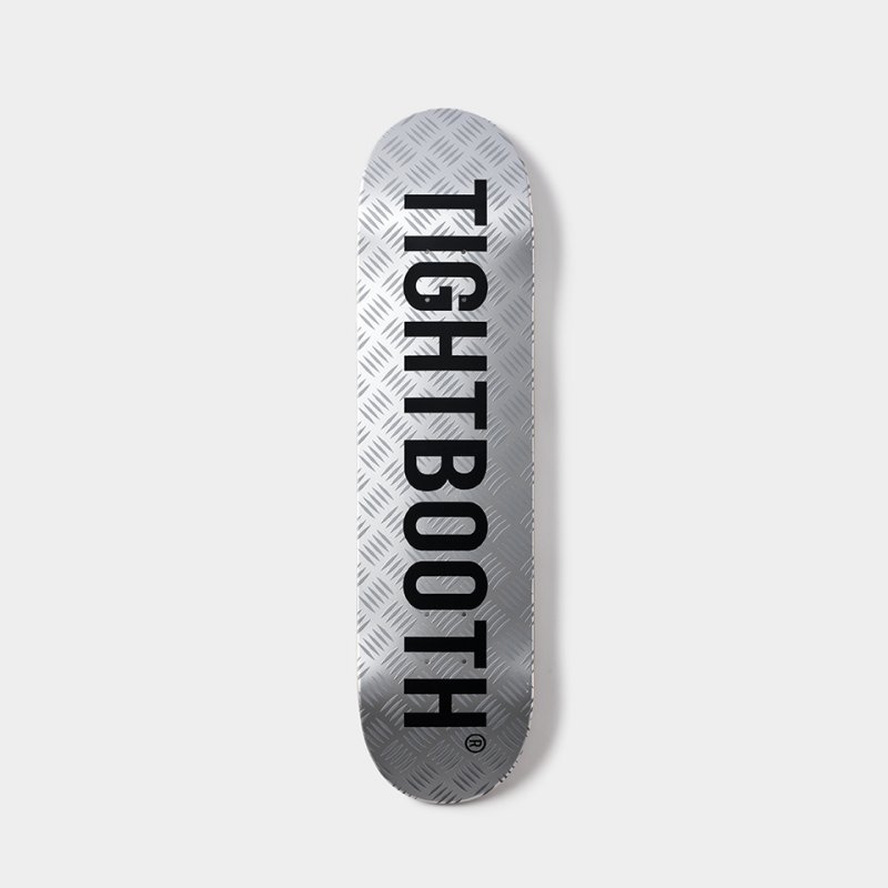 画像1: TIGHTBOOTH/CP LOGO SILVER［スケートデッキ-26夏］