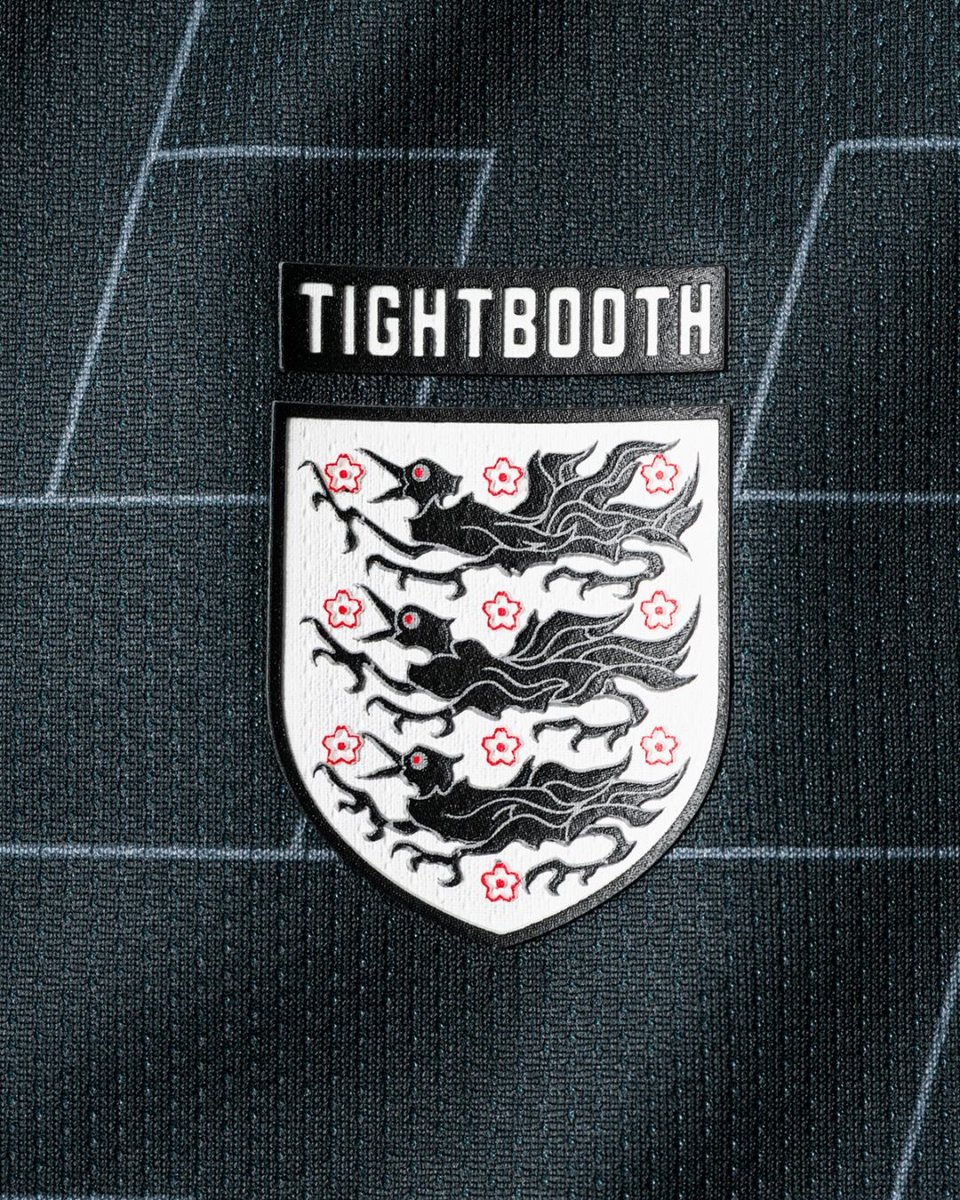 画像6: TIGHTBOOTH/JERSEY OPEN POLO（Black）［ジャージオープンポロ-26夏］ (6)