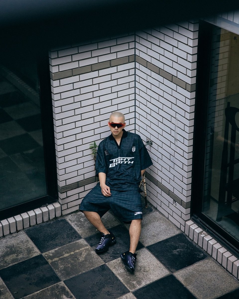 画像4: TIGHTBOOTH/JERSEY SHORTS（Black）［ジャージショーツ-26夏］ (4)