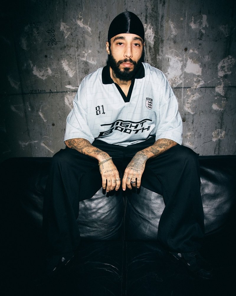 画像2: TIGHTBOOTH/JERSEY OPEN POLO（Gray）［ジャージオープンポロ-26夏］