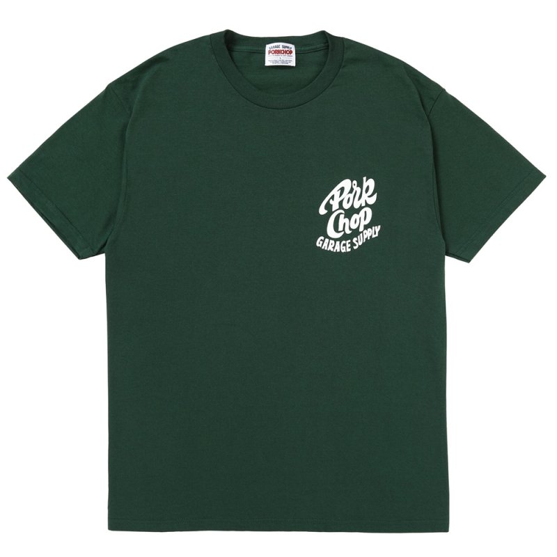 画像1: PORKCHOP/PORKY TEE（FOREST GREEN）［ポーキーT-26秋冬］