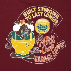 画像4: PORKCHOP/PORKY TEE（BURGUNDY）［ポーキーT-26秋冬］ (4)