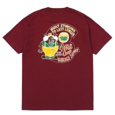 画像1: PORKCHOP/PORKY TEE（BURGUNDY）［ポーキーT-26秋冬］ (1)