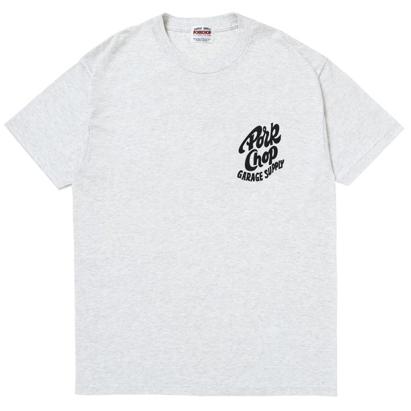 画像1: PORKCHOP/PORKY TEE（ASH）［ポーキーT-26秋冬］