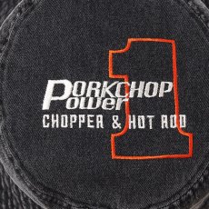 画像3: PORKCHOP/P POWER DENIM BUCKET HAT（BLACK）［デニムバケットハット-26秋冬］ (3)