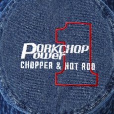画像3: PORKCHOP/P POWER DENIM BUCKET HAT（DARK BLUE）［デニムバケットハット-26秋冬］ (3)