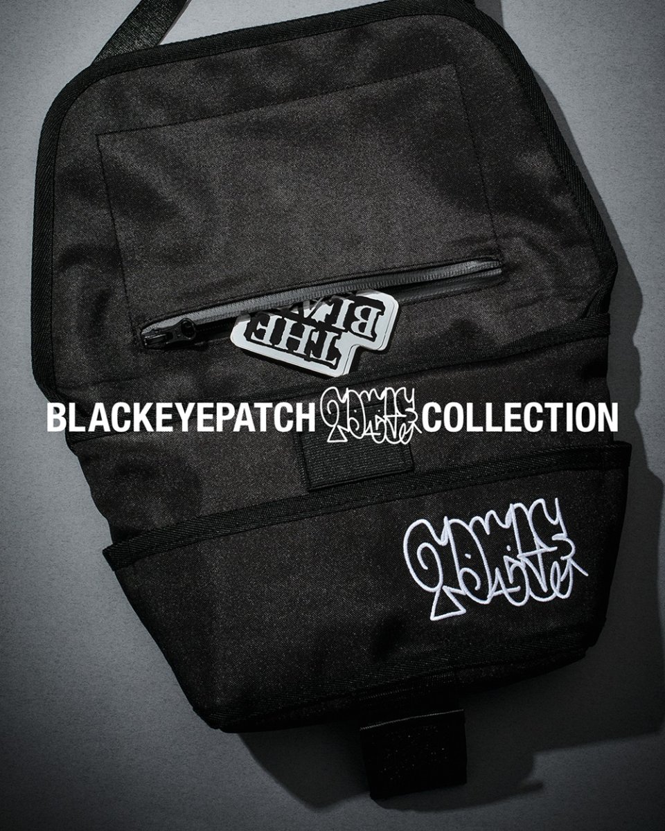 画像6: BlackEyePatch/TORU OG VELCRO SHOULDER BAG（BLACK） (6)