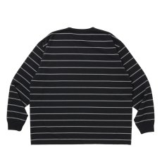 画像2: COOTIE PRODUCTIONS/Dry Tech Jersey Border L/S Tee（Black）［ドライテックボーダー長袖T-26秋冬］ (2)