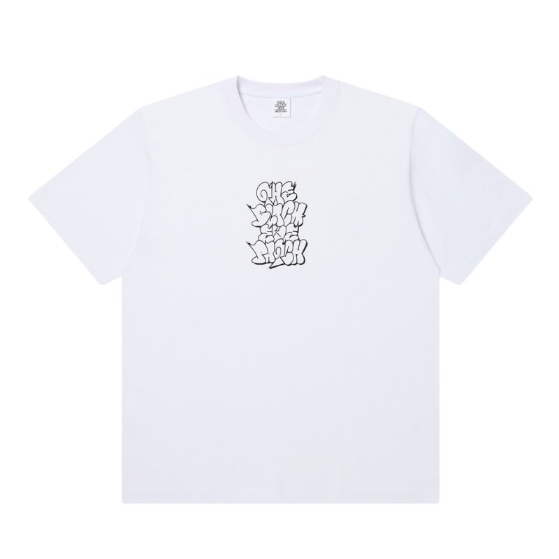画像1: BlackEyePatch/TORU LABEL TEE(WHITE)