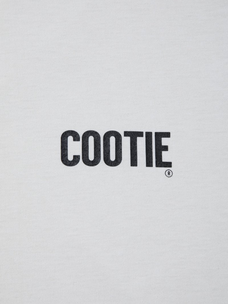画像2: COOTIE PRODUCTIONS/Dry Tech Jersey Oversized L/S Tee（Off Ivory）［ドライテックオーバーサイズ長袖T-26秋冬］