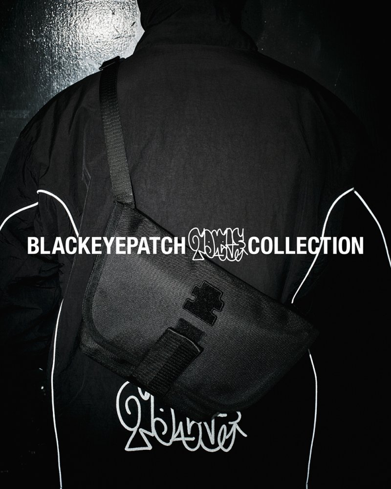 画像3: BlackEyePatch/TORU OG VELCRO SHOULDER BAG（BLACK）