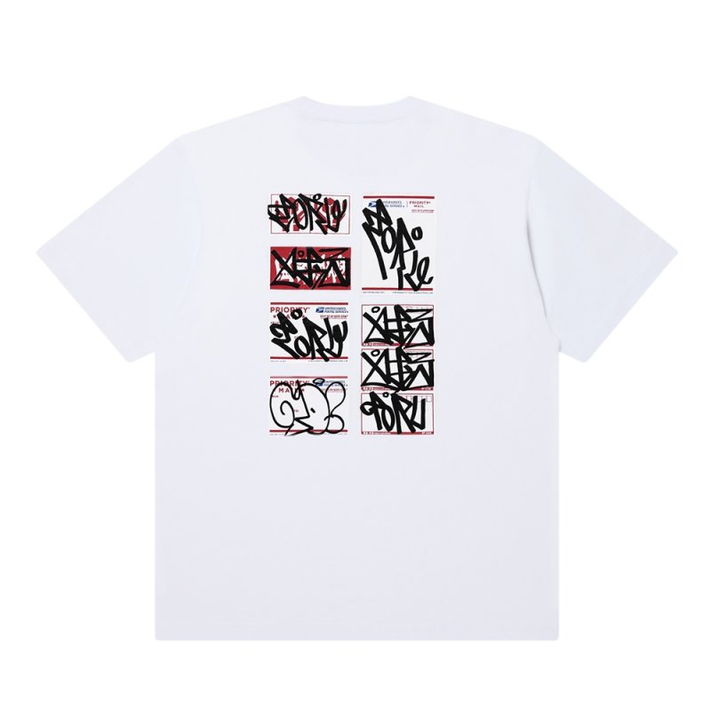 画像2: BlackEyePatch/TORU LABEL TEE(WHITE)
