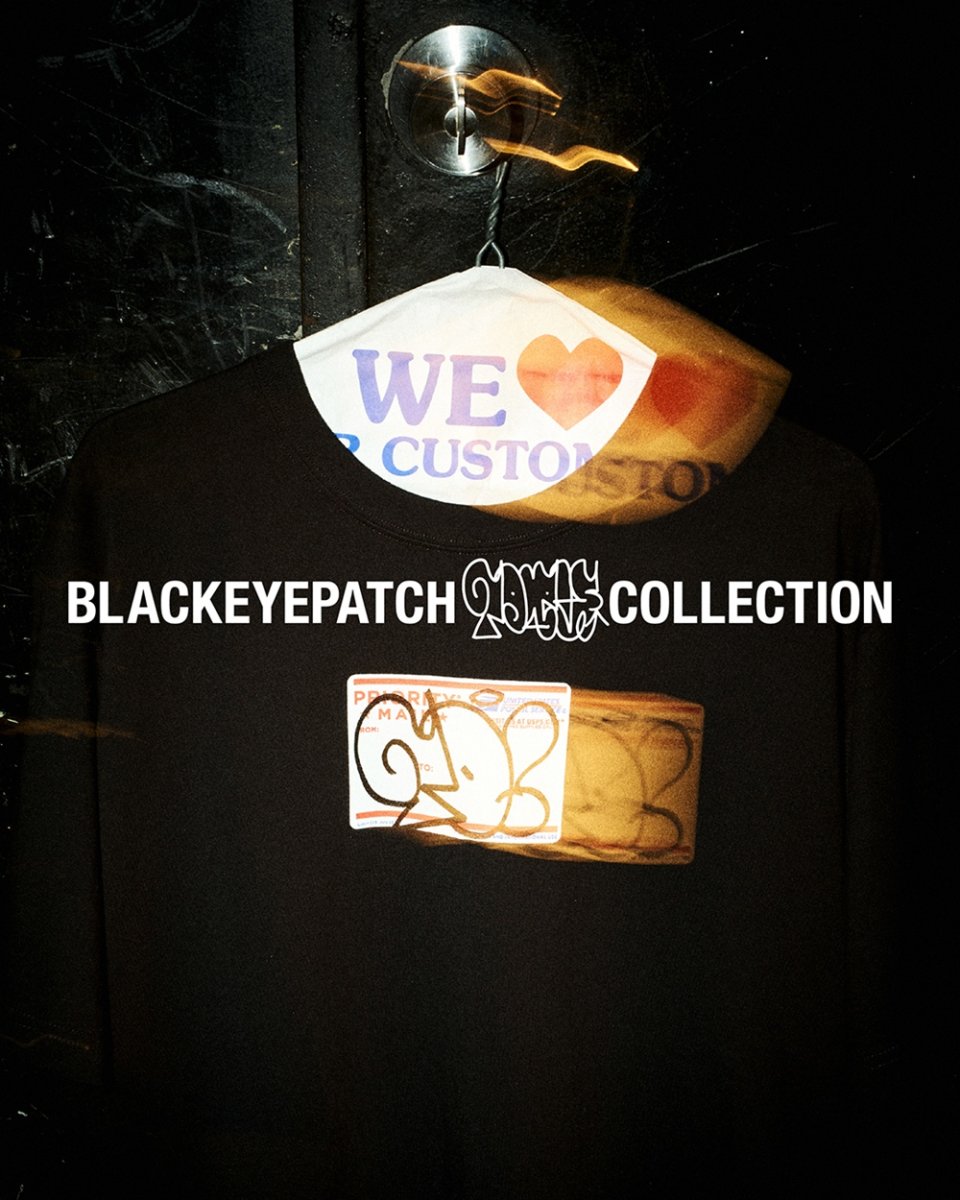 画像3: BlackEyePatch/TORU USPS TEE（BLACK） (3)