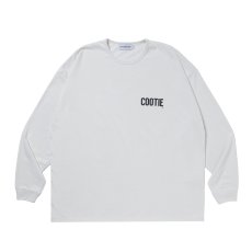 画像1: COOTIE PRODUCTIONS/Dry Tech Jersey Oversized L/S Tee（Off Ivory）［ドライテックオーバーサイズ長袖T-26秋冬］ (1)