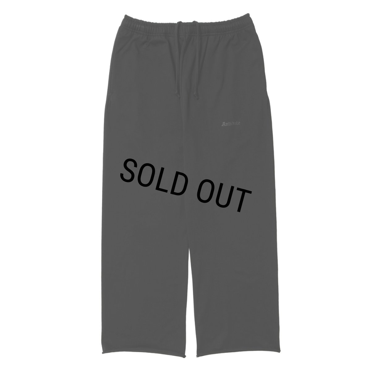 画像1: ANTIDOTE BUYERS CLUB/ASIC Heavy Weight Cutoff Easy Pants（Pure Black） (1)