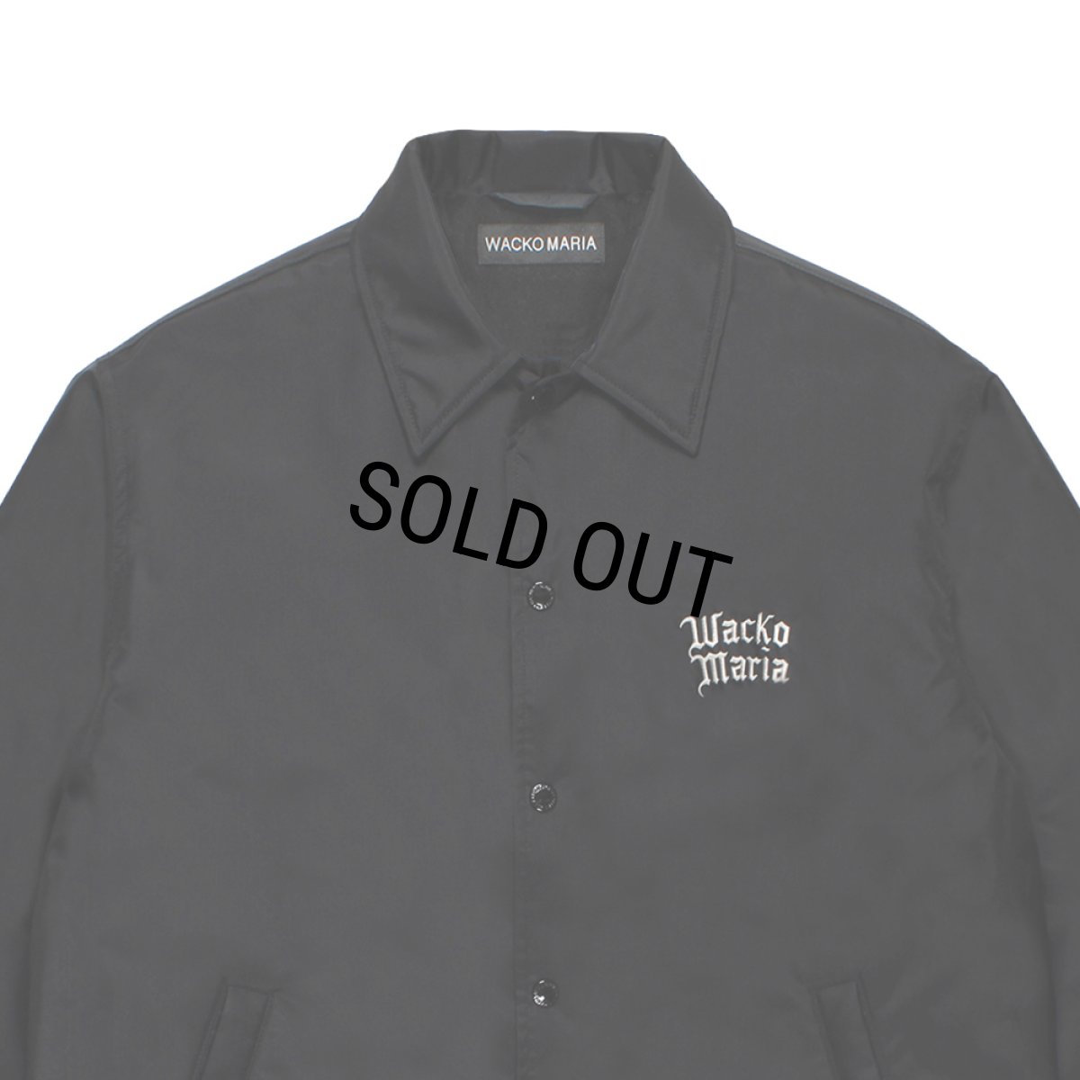 画像3: WACKO MARIA/COACH JACKET（BLACK）［コーチJKT-26秋冬］ (3)