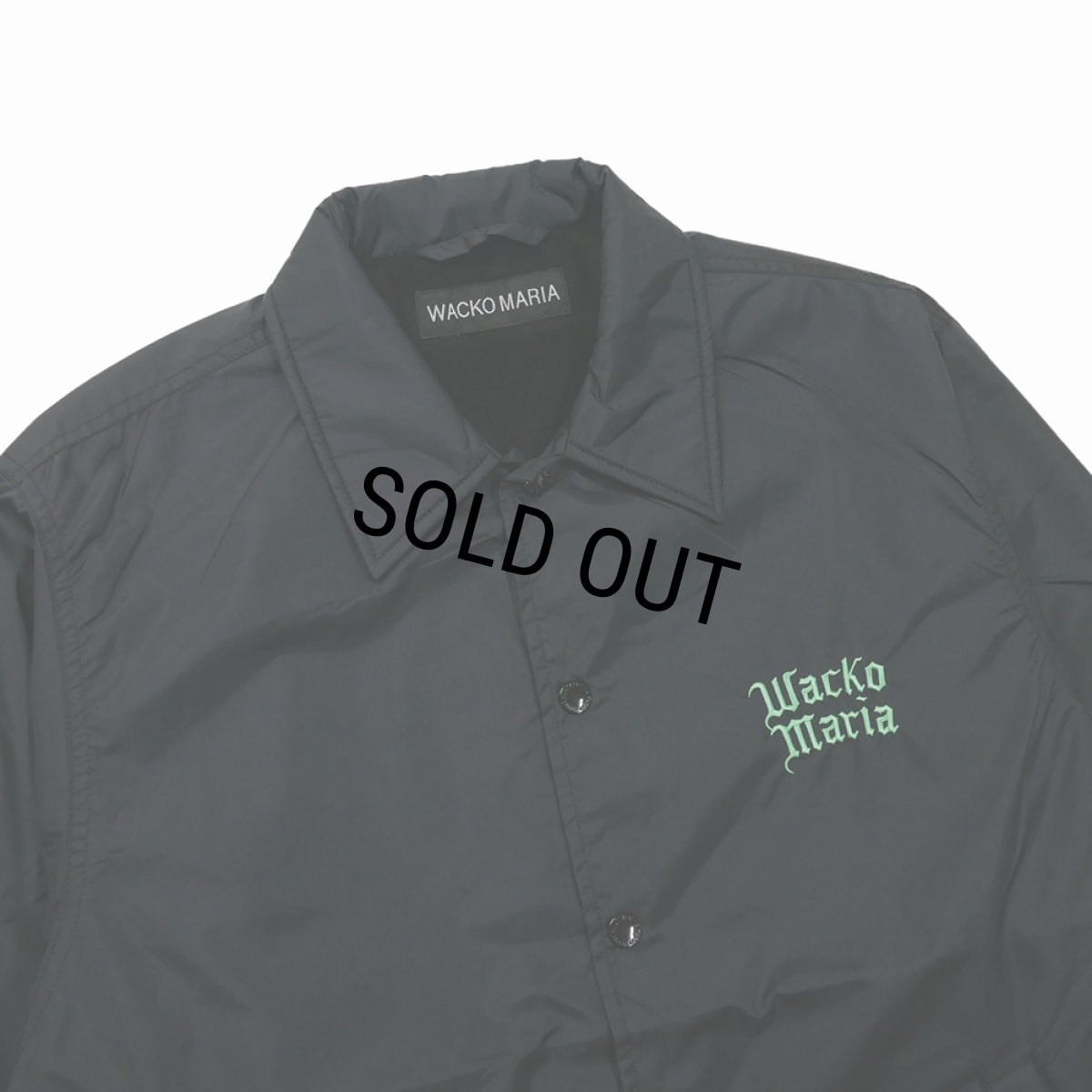 画像3: WACKO MARIA/COACH JACKET（BLACK）［コーチJKT-26秋冬］ (3)