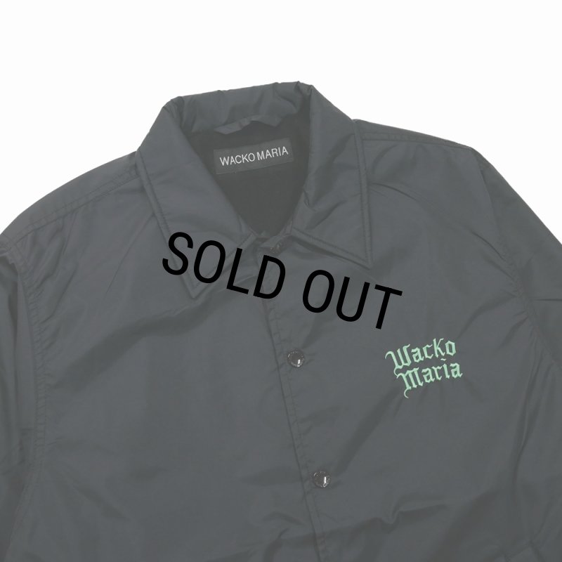 WACKO MARIA/COACH JACKET（BLACK）［コーチJKT-26秋冬］ - JONAS