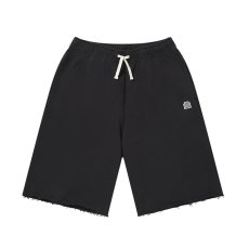 画像1: BlackEyePatch/SMALL OG CUT OFF SWEAT SHORTS（BLACK） (1)