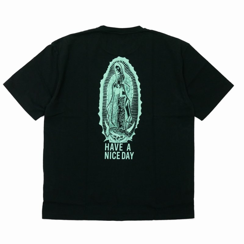 画像2: WACKO MARIA/WASHED HEAVY WEIGHT T-SHIRT（BLACK）［プリントT-26秋冬］