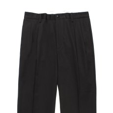 画像3: WACKO MARIA/DOUBLE PLEATED CHINO TROUSERS（BLACK）［ツータックチノトラウザース-26秋冬］ (3)