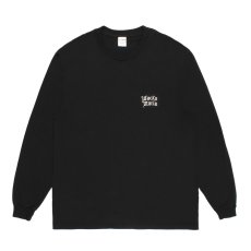 画像2: WACKO MARIA/WASHED HEAVY WEIGHT LONG SLEEVE T-SHIRT（BLACK）［刺繍+プリント長袖T-26秋冬］ (2)