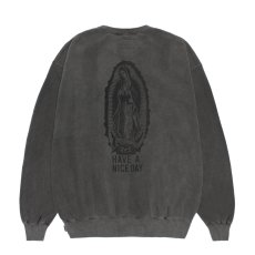 画像1: WACKO MARIA/WASHED HEAVY WEIGHT SWEAT SHIRT（GRAY）［クルーネックスウェット-26秋冬］ (1)