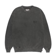 画像2: WACKO MARIA/WASHED HEAVY WEIGHT SWEAT SHIRT（GRAY）［クルーネックスウェット-26秋冬］ (2)