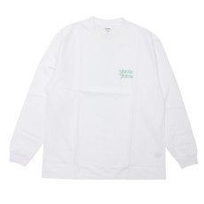 画像3: WACKO MARIA/WASHED HEAVY WEIGHT LONG SLEEVE T-SHIRT（WHITE）［刺繍+プリント長袖T-26秋冬］ (3)