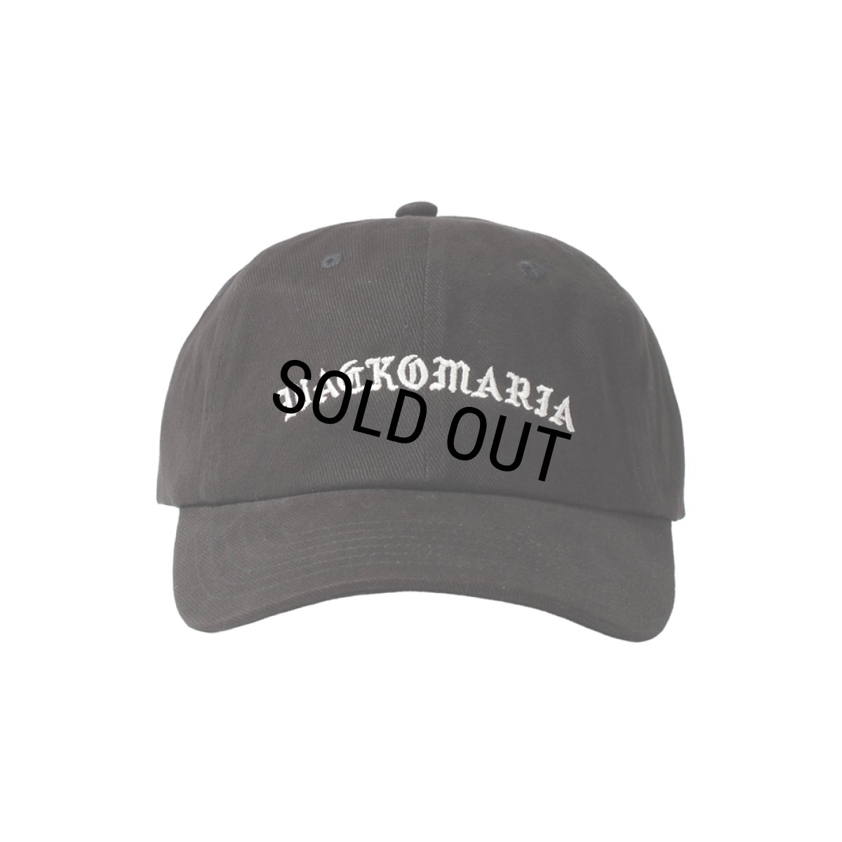 画像1: WACKO MARIA/6 PANEL CAP（BLACK）［6パネルキャップ-26秋冬］ (1)