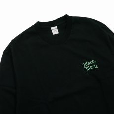 画像3: WACKO MARIA/WASHED HEAVY WEIGHT LONG SLEEVE T-SHIRT（BLACK）［刺繍+プリント長袖T-26秋冬］ (3)