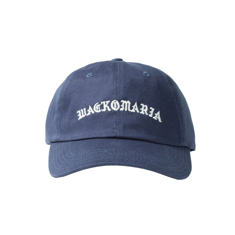画像1: WACKO MARIA/6 PANEL CAP（NAVY）［6パネルキャップ-26秋冬］