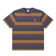 画像1: BlackEyePatch/SMALL OG BORDER STRIPED HEAVYWEIGHT TEE（MULTI） (1)