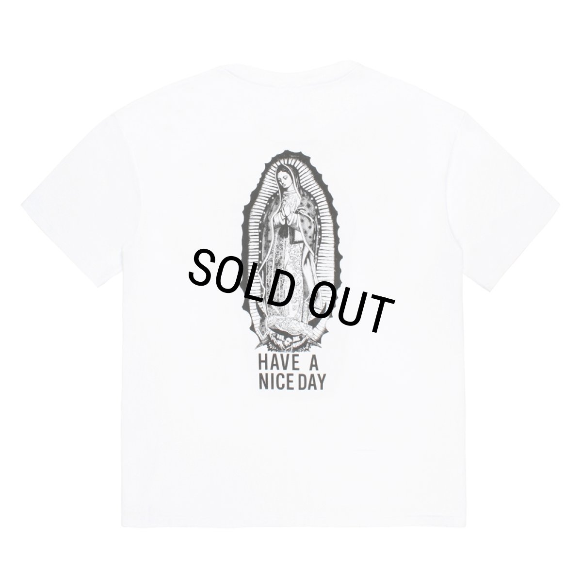 画像1: WACKO MARIA/WASHED HEAVY WEIGHT T-SHIRT（WHITE）［プリントT-26秋冬］ (1)