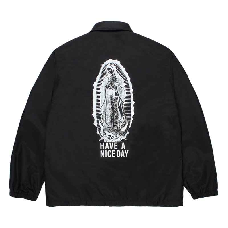 画像2: WACKO MARIA/COACH JACKET（BLACK）［コーチJKT-26秋冬］