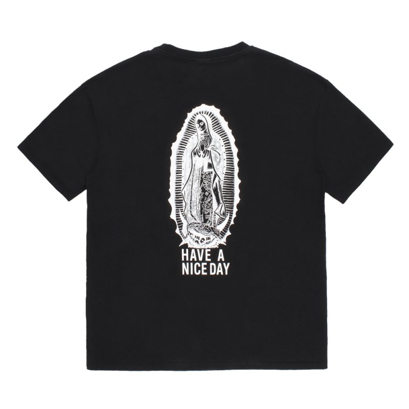 画像2: WACKO MARIA/WASHED HEAVY WEIGHT T-SHIRT（BLACK）［プリントT-26秋冬］