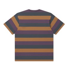 画像2: BlackEyePatch/SMALL OG BORDER STRIPED HEAVYWEIGHT TEE（MULTI） (2)
