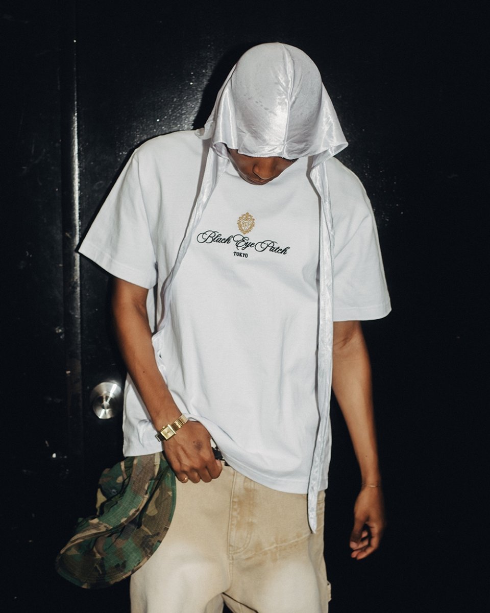 画像3: BlackEyePatch/ROYAL SUITE LOGO HEAVYWEIGHT TEE（NAVY） (3)