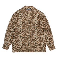 画像1: WACKO MARIA/LEOPARD HAWAIIAN SHIRT（BEIGE）［レオパードハワイアンシャツ-26秋冬］ (1)