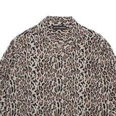 画像2: WACKO MARIA/LEOPARD HAWAIIAN SHIRT（GRAY）［レオパードハワイアンシャツ-26秋冬］ (2)