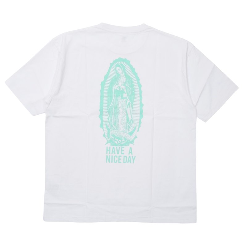 画像2: WACKO MARIA/WASHED HEAVY WEIGHT T-SHIRT（WHITE）［プリントT-26秋冬］